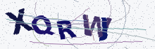 A verification image containing five letters and numbers